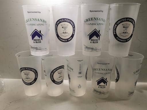 Stacked wholesale cups