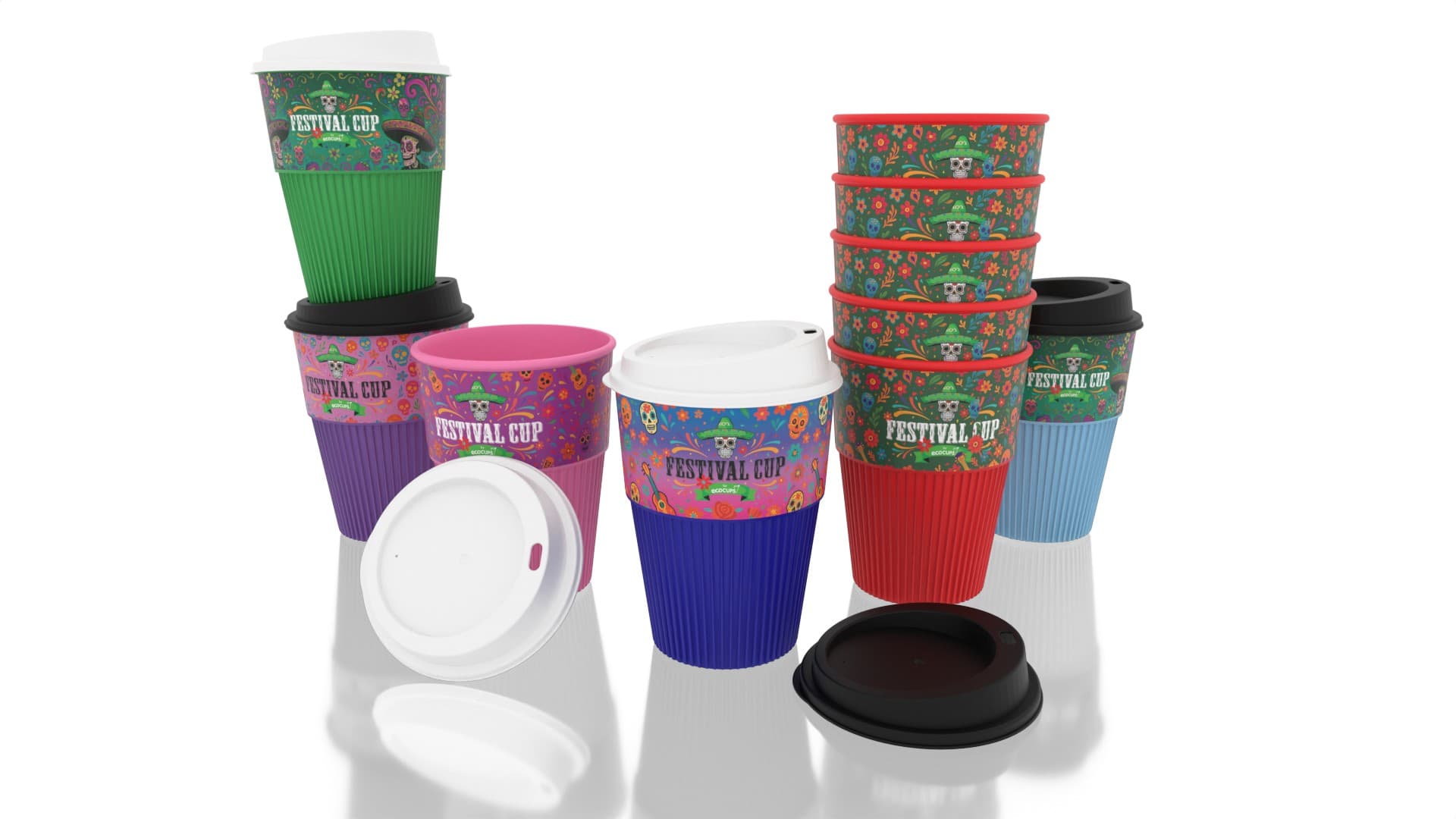 ECO-HOT – Full-Colour Reusable Hot Drinks Cup