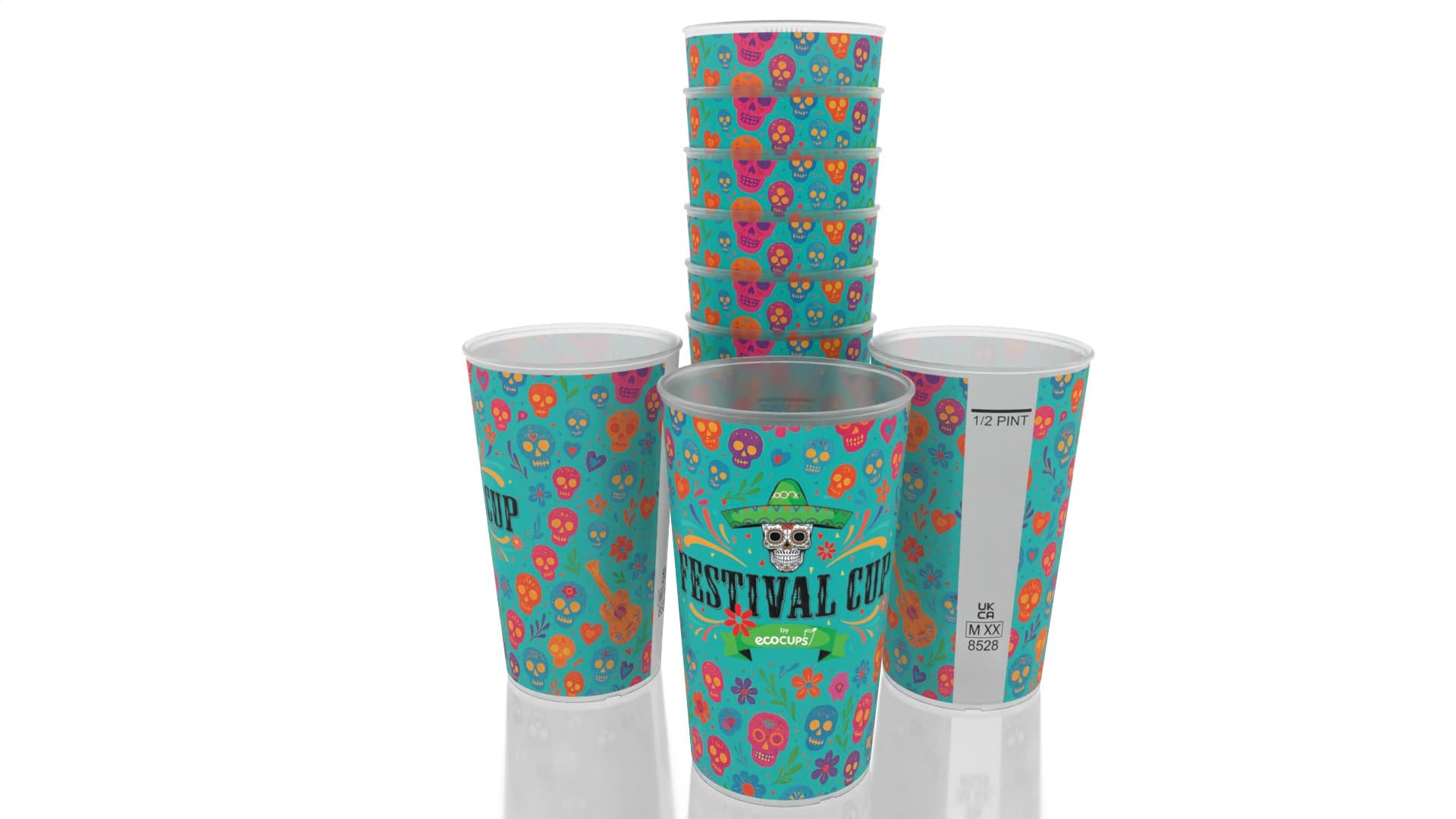 ECO330 - Half Pint FULL COLOUR