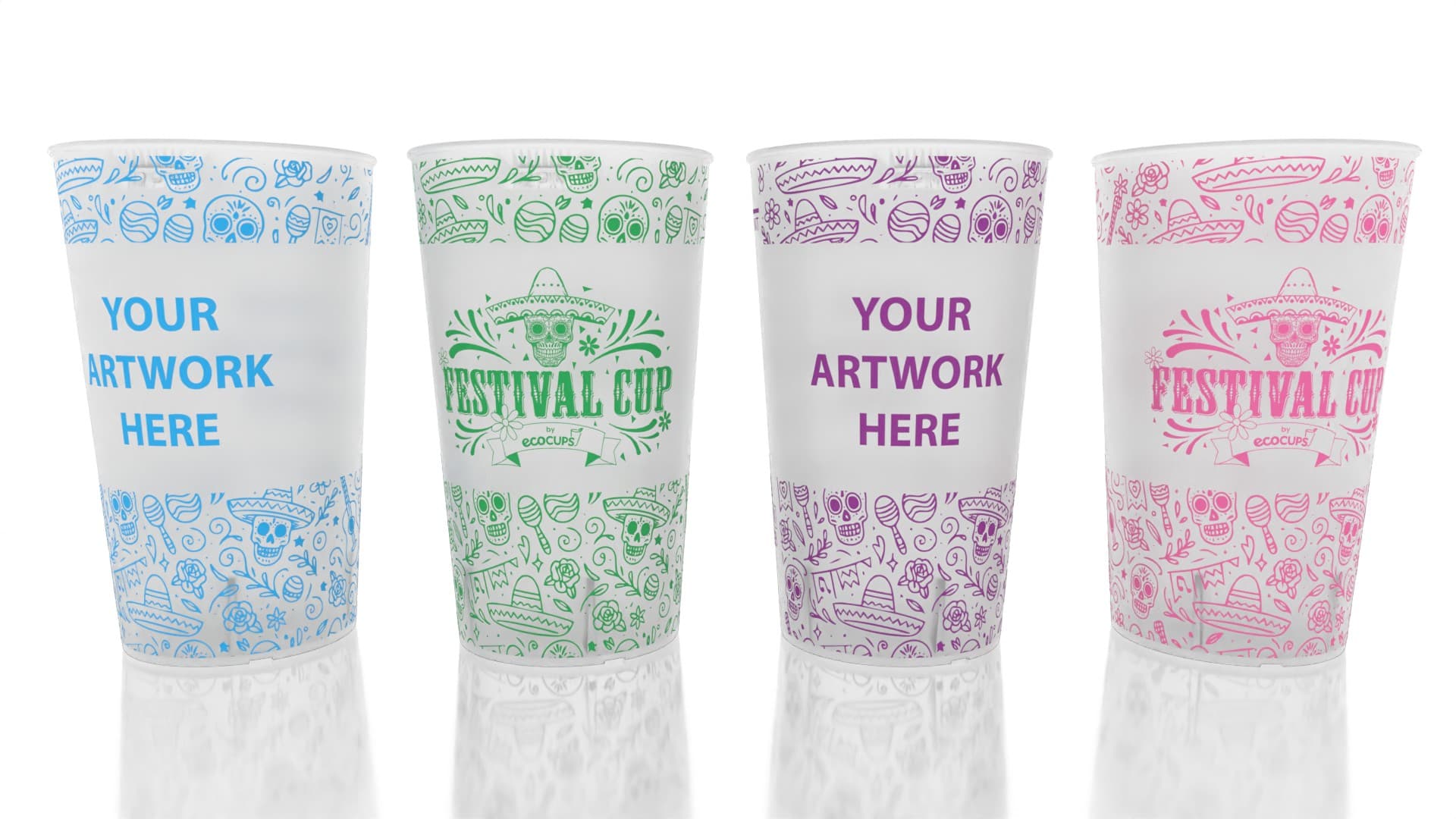 ECO330 – Half Pint SINGLE COLOUR