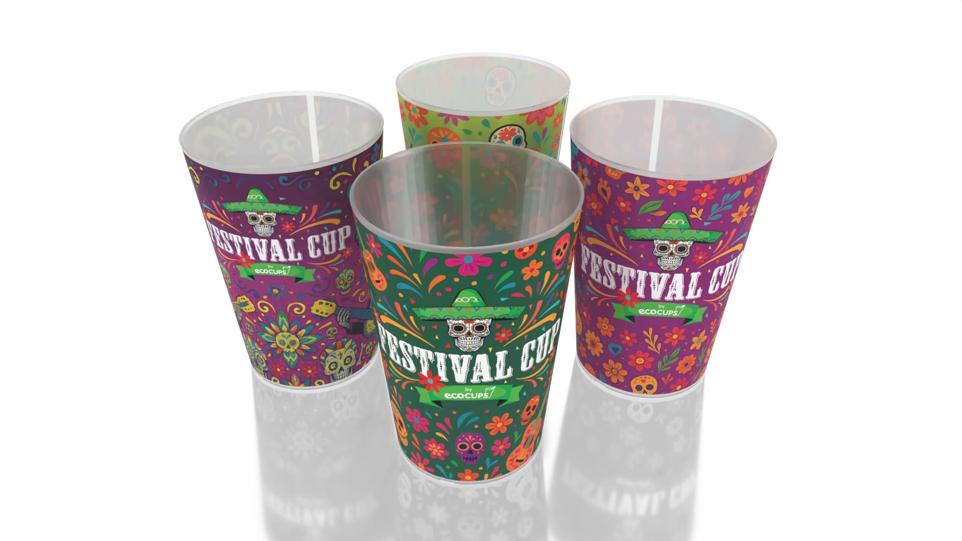 ECO400 – 16oz Cocktail Cup FULL COLOUR