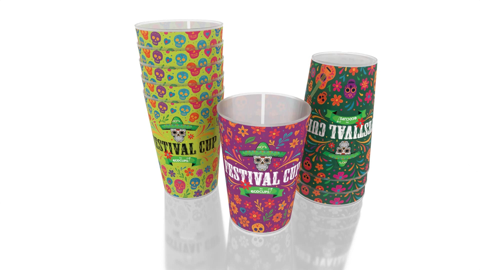 ECO400 – 16oz Cocktail Cup FULL COLOUR