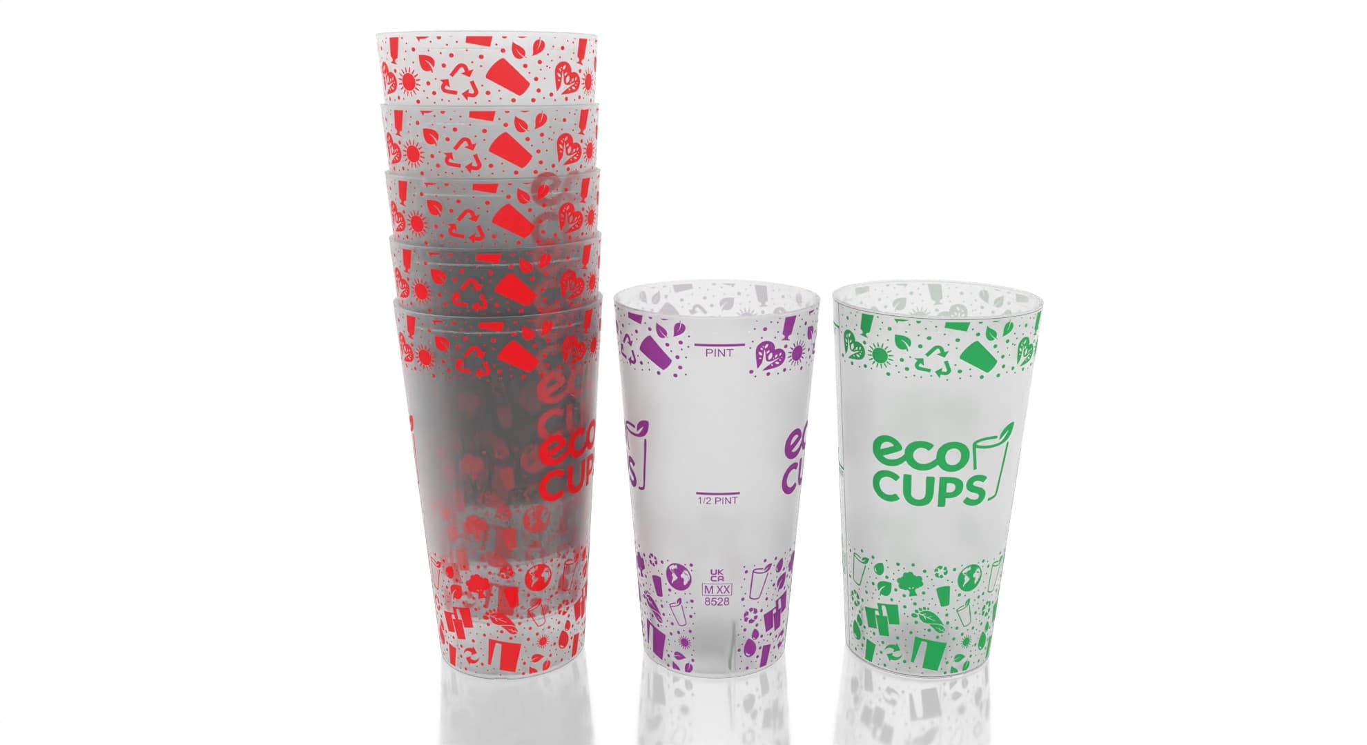 ECO625 Pint To Line Single Colour