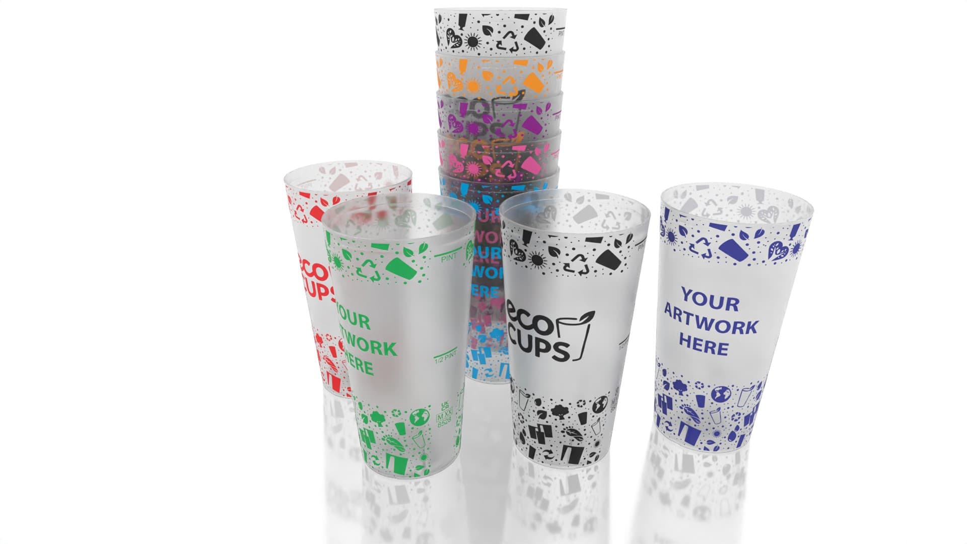 ECO625 Pint To Line Single Colour