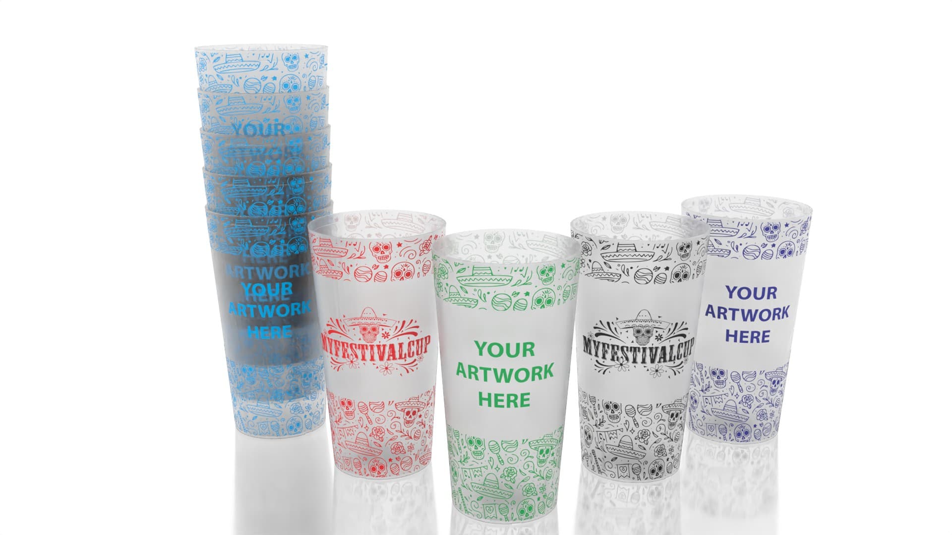 Pint To Line (Single Colour)