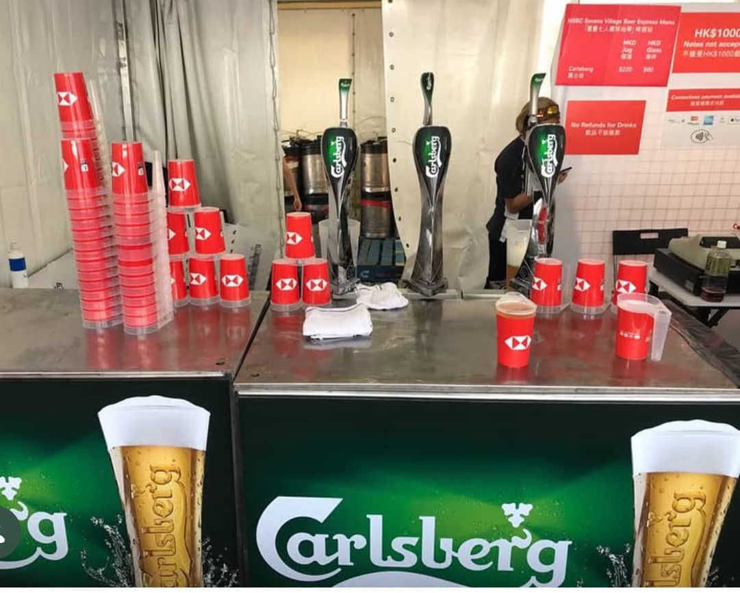 Stacked wholesale cups