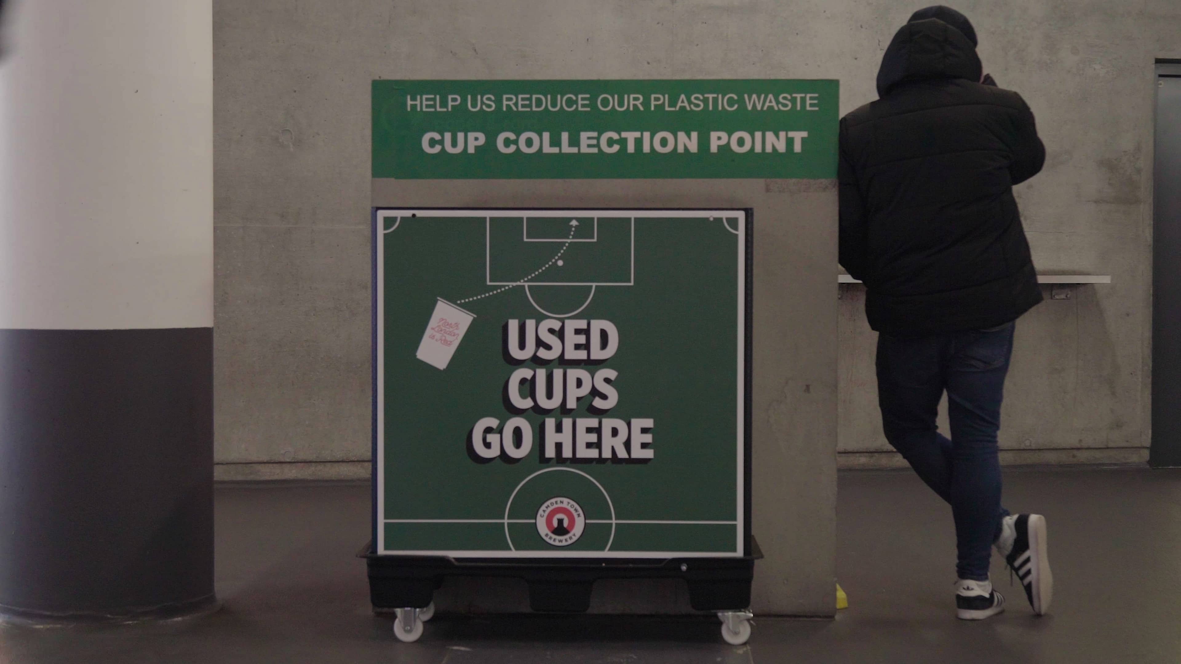 Recycling logistics for large events